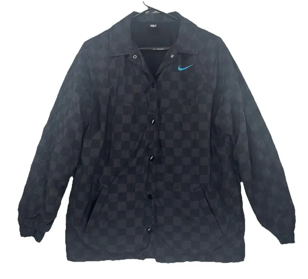 Nike Sportswear Icon Women’s Coaches Jacket Checkered Small
